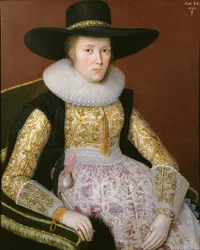 Unbekannte Dame, 1623